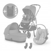 Gazelle 3in1 +AMYA - Moss Green/Moon Black